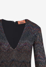 Long-Sleeved Mini Dress