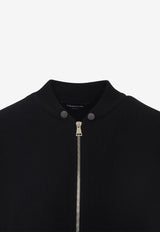 Zip-Up Virgin Wool Jacket