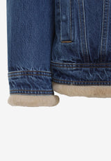 Shearling Denim Jacket