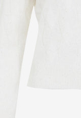 Alpaca Braid Sweater