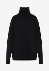 Tixla Cashmere High-Neck Sweater