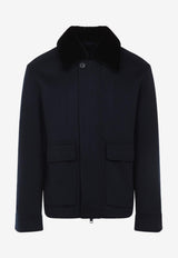 Double-Faced Cashmere Jacket