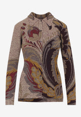 Paisley Knitted Cardigan