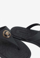 Medusa-Motif Flip Flops