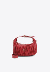 Mini Matelassé Leather Top Handle Bag