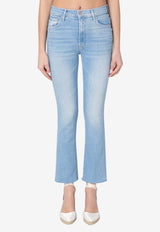 MOTHER The Insider Ankle Frayed Jeans Blue 1627-1423CO/Q_MOTH-RRE