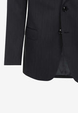 Single-Breasted Wool Suit