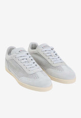 Perforated Suede Low-Top Sneakers
