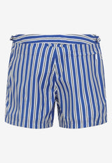 Regimental Stripe Swim Shorts