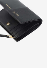 Duet Compact Calf Leather Wallet