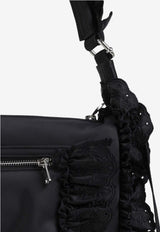 Pillowcase Ruffled Shoulder Bag