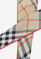 Medium Check Losange Foulard