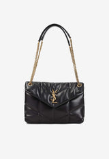 Small Puffer Nappa Leather Shoulder Bag