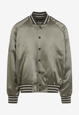 Venice Satin Bomber Jacket