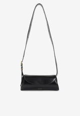 Mini Cannolo Calf Leather Shoulder Bag
