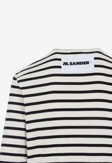 Striped Long-Sleeved Top