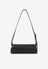 Small Cannolo Calf Leather Shoulder Bag