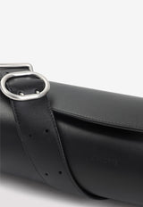 Small Cannolo Calf Leather Shoulder Bag