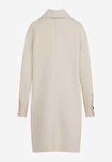 Double-Breasted Wool Coat