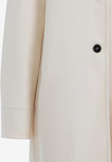 Double-Breasted Wool Coat