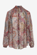 Silk Paisley Shirt