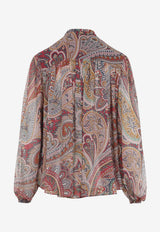 Silk Paisley Shirt
