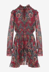 Paisley Mini Dress