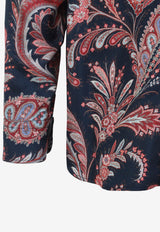 Long-Sleeved Paisley Shirt