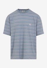 Brodine Logo-Embroidered T-shirt