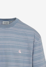 Brodine Logo-Embroidered T-shirt