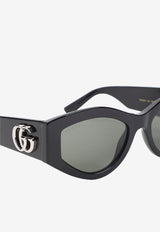 Oval Acetate Sunglasses