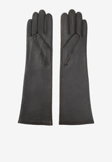 Long Leather Gloves