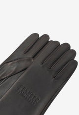 Long Leather Gloves