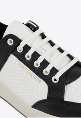 سنيكرز اس ال/61 من الجلد بياقة منخفضة