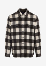 Checked Wool Overshirt