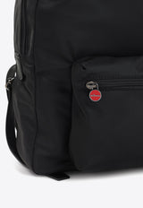 Logo Embroidered Backpack