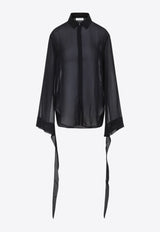 Verlin Sheer Chiffon Shirt