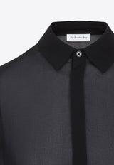 Verlin Sheer Chiffon Shirt