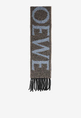 Logo Jacquard Scarf