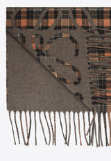 Anagram Silk and Cashmere Scarf