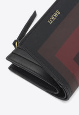 X Albers Leather Compact Wallet