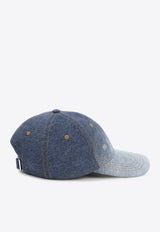 Degrade Denim Logo Baseball Cap
