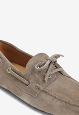 Tod Suede Leather Loafers