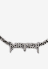 Typo Metal Necklace
