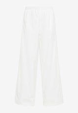 بنطال رياضي بشعار مطرز