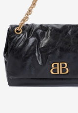 Medium Monaco Shoulder Bag in Leather