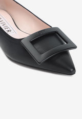 Gommettine Leather Ballet Flats