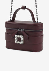Micro Crystal Buckle Vanity Bag