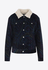 Paisley Jacquard Corduroy Jacket