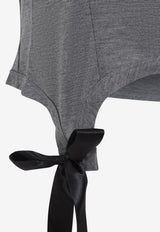 Easy Tank Top with Bow Tails